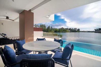 1D Erdgeschossapartment mit drei Schlafzimmern — Angsana Oceanview Residences Building 2 in Laguna by Banyan Living