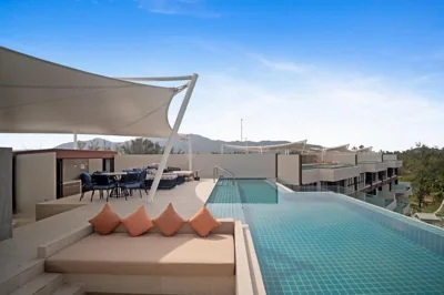 C1 Eck-Penthouse mit zwei Schlafzimmern — Angsana Oceanview Residences Building 2 in Laguna by Banyan Living